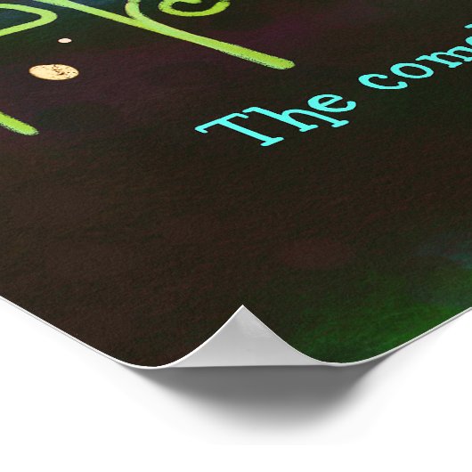 Inspiritivität eines inspirierenden Comeback-Stärk Poster (Ecke)