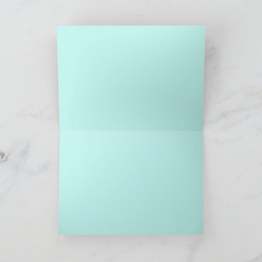 Inspiritivität "Gib nie auf" Karte (Innenseite)