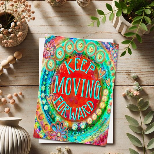 Inspirivity "Behalt Moving Forward" Karte