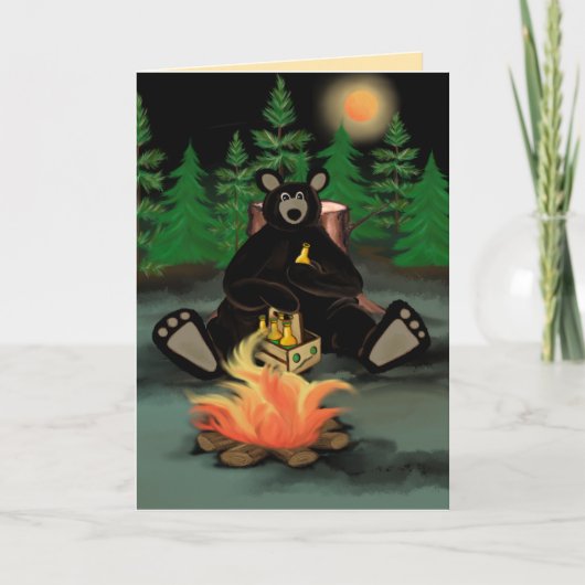 Inspirivity Card "Bier Drink Bear" Karte (Vorderseite)