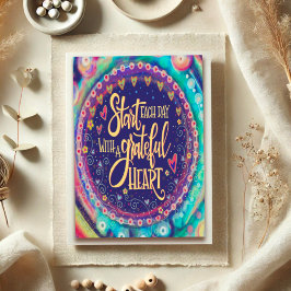 Inspirivity Card "Grateful Heart" Karte