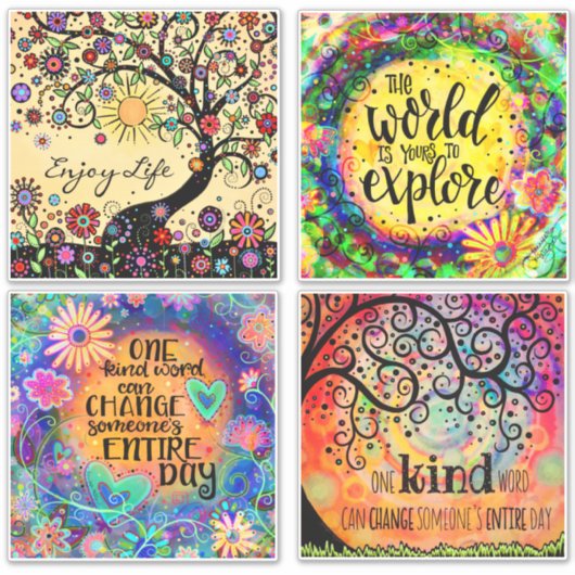 Inspirivity Leichte Variety Pack Förderung Aufkleber (Vorderseite)