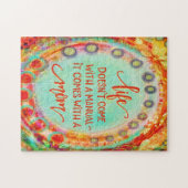 Inspirivity "Meine Mutter, mein Handbuch" Puzzle (Horizontal)