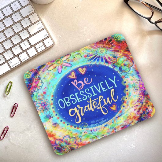 Inspirivity "Obsessive Graterful Mouse Pad" Mousepad