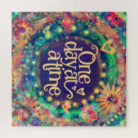 Inspirivity "One Day at a Time" Puzzle (Horizontal)