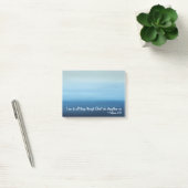 Inspriational Schrifts-Ozean-Post-Itanmerkungen Post-it Klebezettel (Büro)