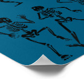 Insrational Dry Bones Rattling Christian Motivatio Poster (Ecke)