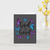 Insrational Scripture Verse God Faith Hd0 Christia Karte (Gelbe Blume)