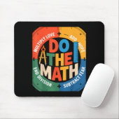 Insring Slogan Love Hope Fear Do The Math Sitive Mousepad (Mit Mouse)