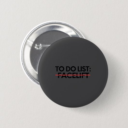 Insring To Do List Facelift Awareness Suprt Dad Mo Button (Vorne & Hinten)