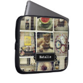 Insta Collage Electronics Bag Laptopschutzhülle (Vorne Rechts)