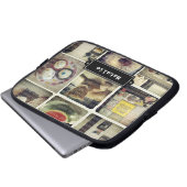 Insta Collage Electronics Bag Laptopschutzhülle (Vorne Knopf)