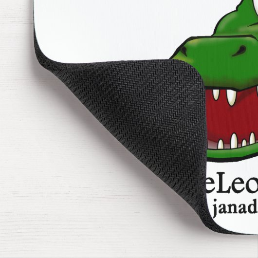 Insta-Gator-Maus-Pad Mousepad (Ecke)