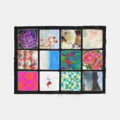 INSTAGRAM! 12 FOTOS/DIY FLEECE BLANKETS (Vorderseite (Horizontal))