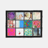 INSTAGRAM! 12 FOTOS/DIY FLEECE BLANKETS (Vorderseite (Horizontal))