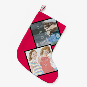 Instagram 2-Foto kundengerechter WeihnachtsStrumpf Kleiner Weihnachtsstrumpf