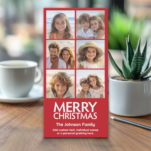Instagram 6 Foto Collage mit frohen Weihnachten