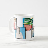Instagram 6-Foto kundengerechte klassische Kaffeetasse (Vorderseite Links)