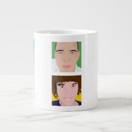 Instagram 6-Foto Personalisierte benutzerdefiniert Jumbo-Tasse