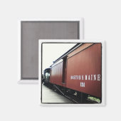 Instagram Boston/Mastbahn Magnet (Vorderseite/Rückseite)