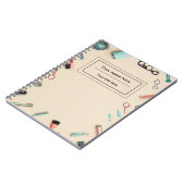 Instagram Business Cards, Influencer, Östhetiker Notizblock (Linke Seite)