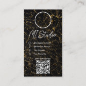 Instagram Business Cards, Influencer, Östhetiker Visitenkarte (Rückseite)