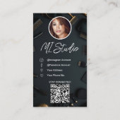 Instagram Business Cards, Influencer, Östhetiker Visitenkarte (Rückseite)