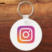 Instagram Clipart Schlüsselanhänger (Vorderseite)
