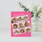 Instagram Collage mit 9 quadratischen Fotos noteca (Stehend Vorderseite)