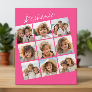 Instagram Collage mit 9 quadratischen Fotos Notizk