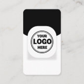 Instagram Facebook QR-Code | Soziale Medien Visitenkarte (Rückseite)