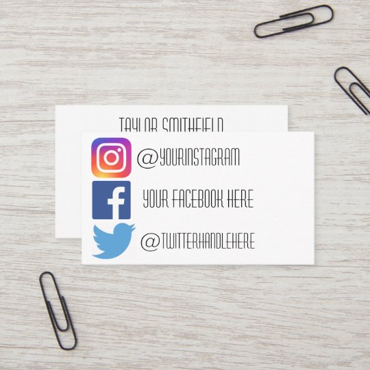 Instagram Logo For Business Card - Instagram Business Card Template PSD | Business card ... - Our guidelines lay out the rules for using instagram's brand assets.