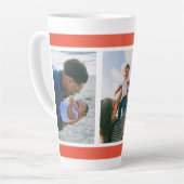 Instagram Family Foto Latte Tasse (Linke Ecke)