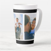 Instagram Family Foto Latte Tasse (Rechte Ecke)