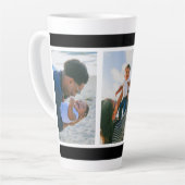 Instagram Family Foto Latte Tasse (Linke Ecke)