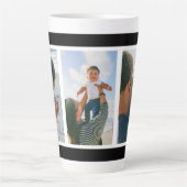 Instagram Family Foto Latte Tasse (Vorderseite)