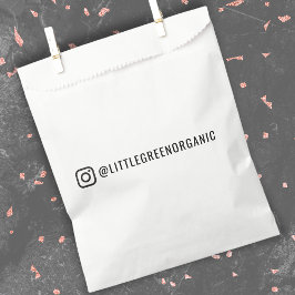 Instagram Favor Bags | Ihr Name Geschenktütchen