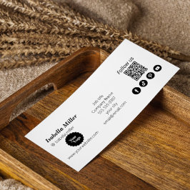 Instagram folgen dem QR-Code Förderung modern