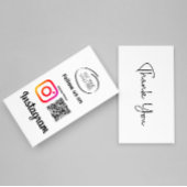 Instagram folgen Sie uns Qr Code Vielen Dank