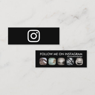 Instagram-Follower Mini Visitenkarte