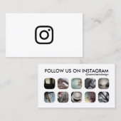 Instagram-Follower Visitenkarte (Vorne/Hinten)