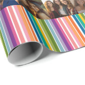 Instagram Foto Collage - 12 Ihrer Lieblingsfotos Geschenkpapier (Rolleneckpunkt)