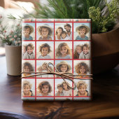 Instagram Foto Collage - 12 Ihrer Lieblingsfotos Geschenkpapier