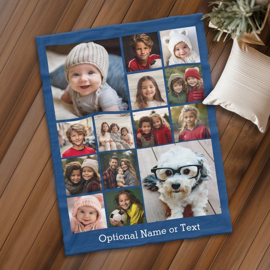 Instagram Foto Collage - 14 Fotos Royal Fleecedecke