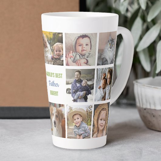 Instagram Foto Collage, das beste Bild der Welt Milchtasse