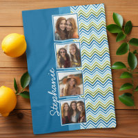 Instagram Foto Collage farbenfrohe Chevrons