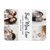 Instagram Foto Collage Muttertagsgeschenk Magnet (Horizontal)
