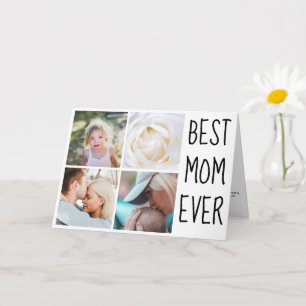 Instagram Foto Collage Muttertagskarte für Mama Karte