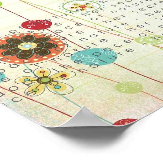 Instagram-Foto-Collage Poster (Ecke)