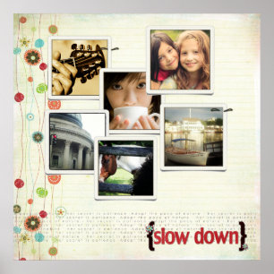 Instagram-Foto-Collage Poster